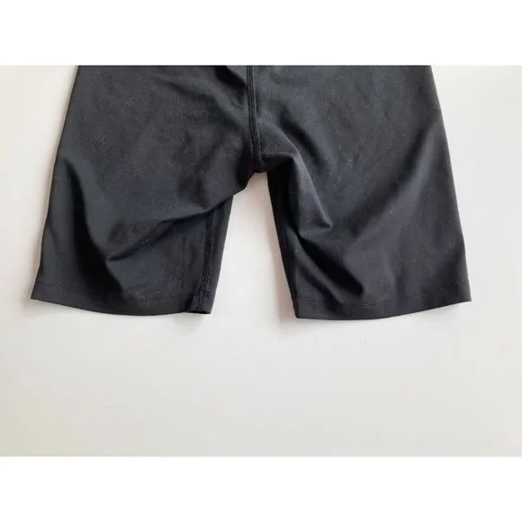 GIRLFRIEND COLLECTIVE Black Float Set Juliet Bra High Rise Bike Shorts, Size S/M - Picture 11 of 16